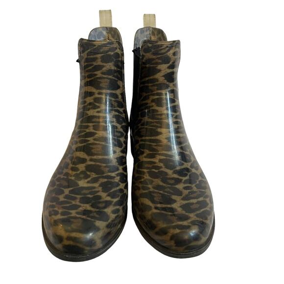 Sam Edelman Tinsley Leopard Rain Boots - Picture 4 of 10